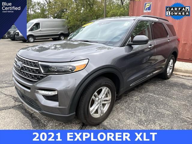 used 2021 Ford Explorer car, priced at $30,595