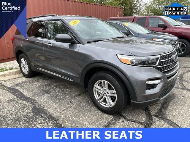 used 2021 Ford Explorer car, priced at $30,395