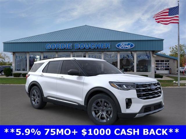 new 2025 Ford Explorer car, priced at $50,795