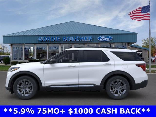 new 2025 Ford Explorer car, priced at $50,795