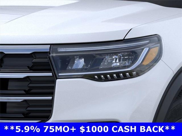 new 2025 Ford Explorer car, priced at $50,795