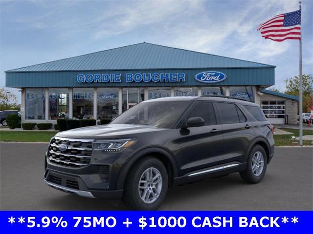 new 2025 Ford Explorer car, priced at $40,800