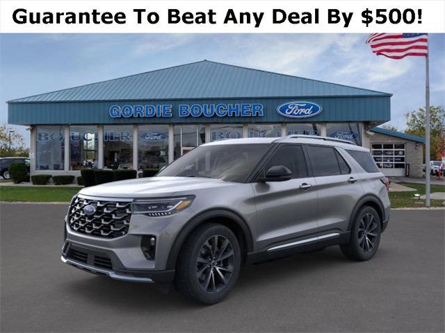 new 2025 Ford Explorer car, priced at $57,000