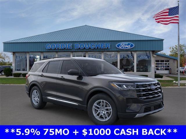 new 2025 Ford Explorer car, priced at $41,999