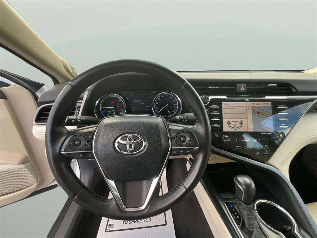 used 2019 Toyota Camry Hybrid car, priced at $20,000