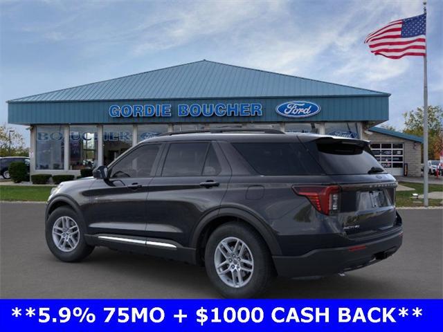 new 2025 Ford Explorer car, priced at $41,900