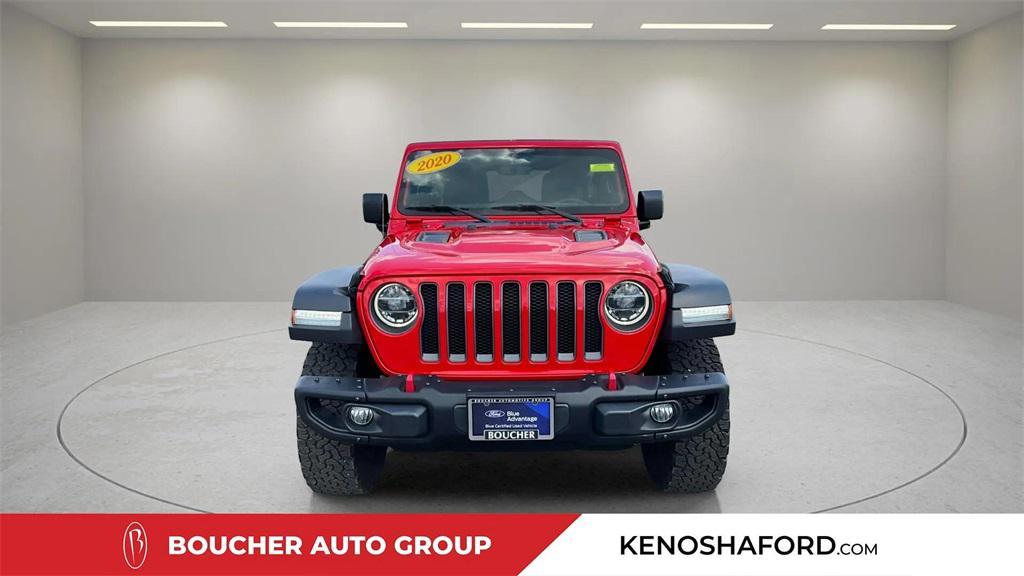 used 2020 Jeep Wrangler Unlimited car, priced at $30,000