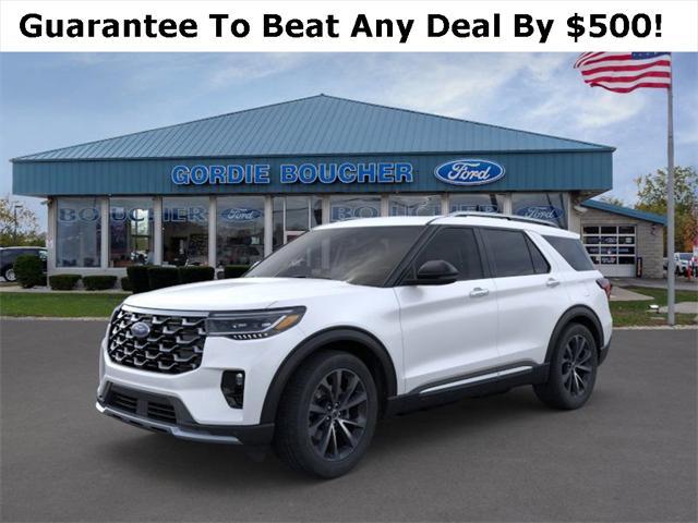 new 2025 Ford Explorer car, priced at $59,499