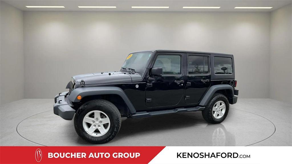 used 2016 Jeep Wrangler Unlimited car, priced at $13,799