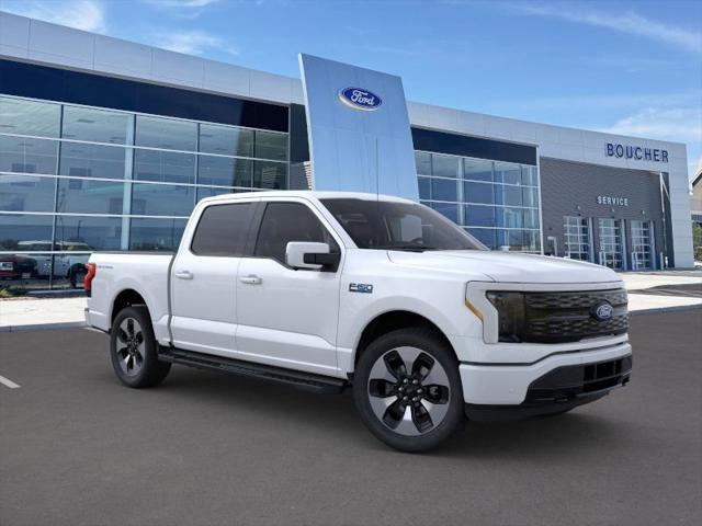 new 2025 Ford F-150 Lightning car, priced at $80,687