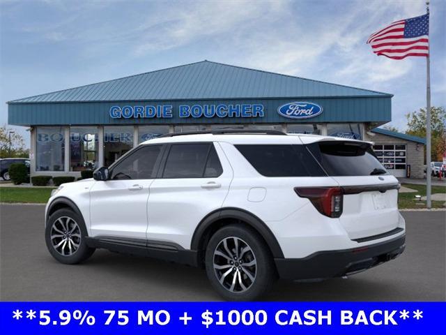 new 2025 Ford Explorer car, priced at $47,000