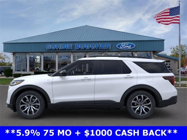 new 2025 Ford Explorer car, priced at $47,000