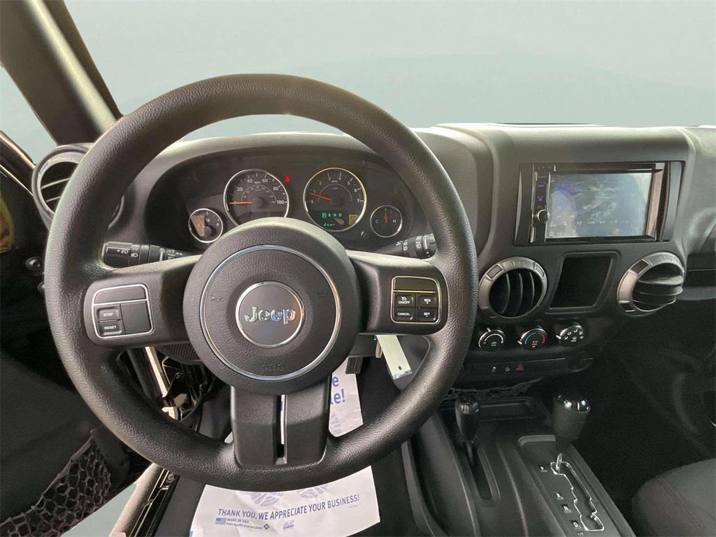 used 2016 Jeep Wrangler Unlimited car, priced at $14,661
