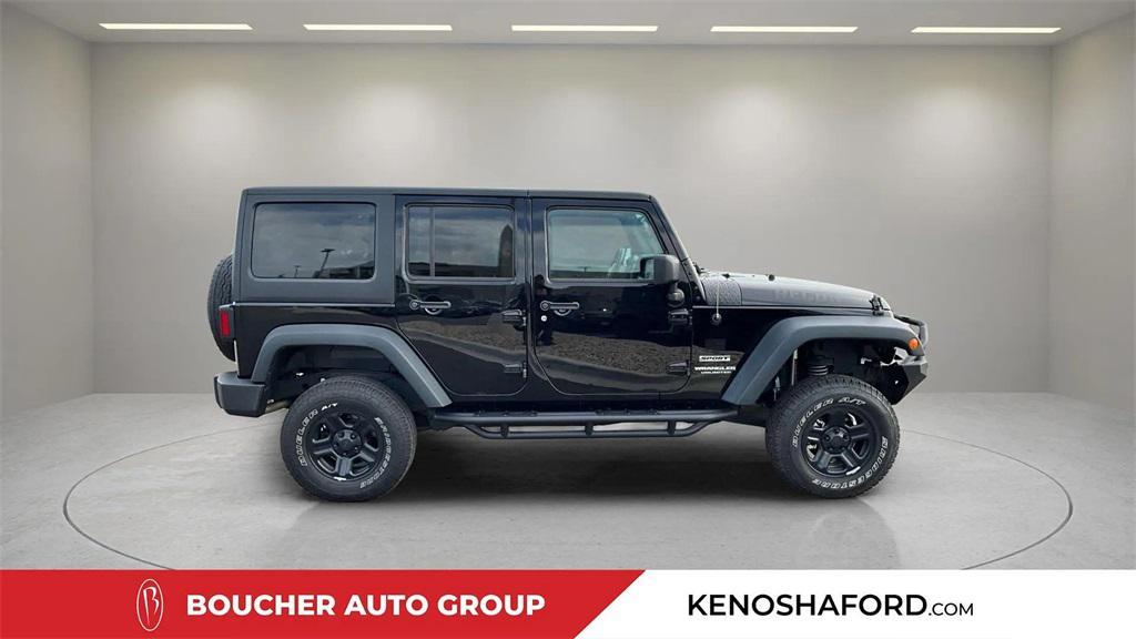 used 2016 Jeep Wrangler Unlimited car, priced at $14,661