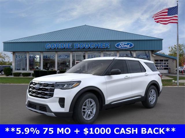 new 2025 Ford Explorer car, priced at $41,500