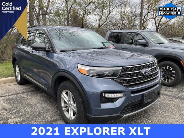 used 2021 Ford Explorer car, priced at $31,725