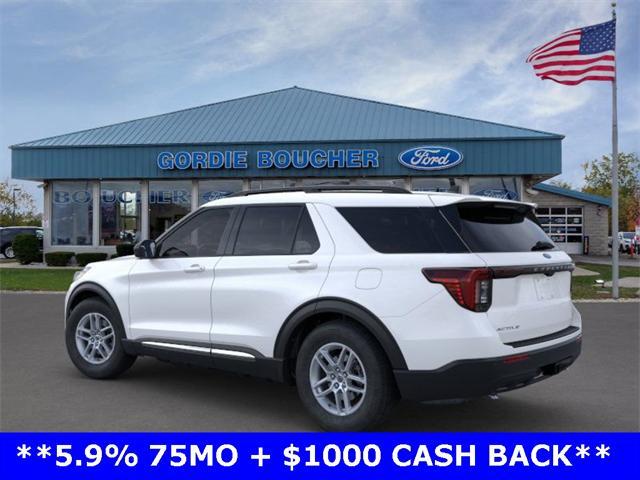 new 2025 Ford Explorer car, priced at $43,000