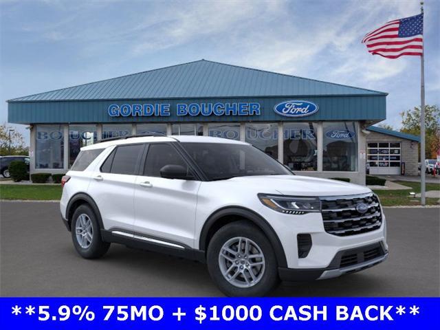 new 2025 Ford Explorer car, priced at $43,000