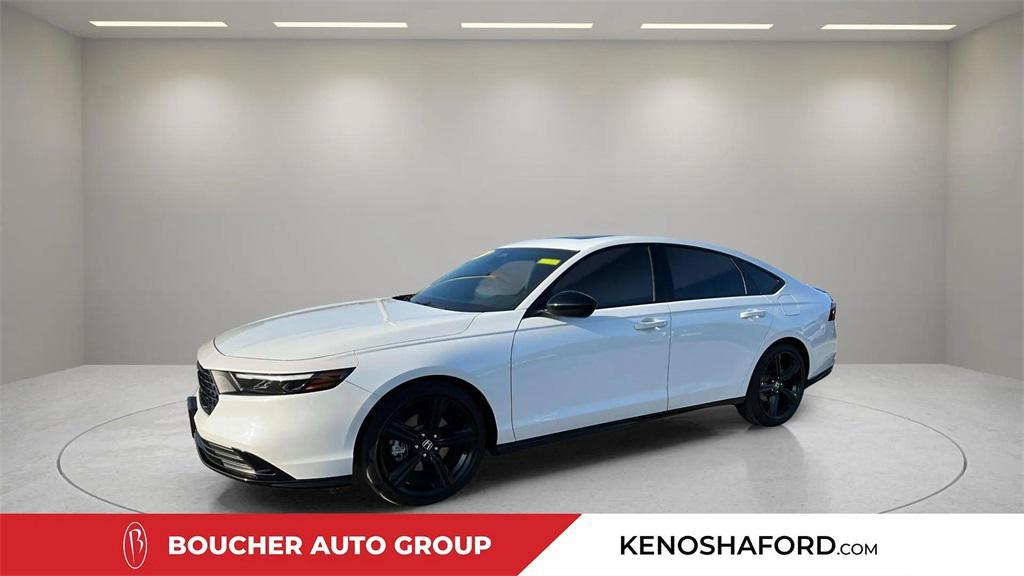 used 2024 Honda Accord Hybrid car, priced at $27,399