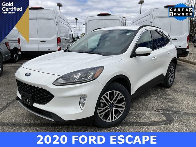 used 2020 Ford Escape car, priced at $21,858