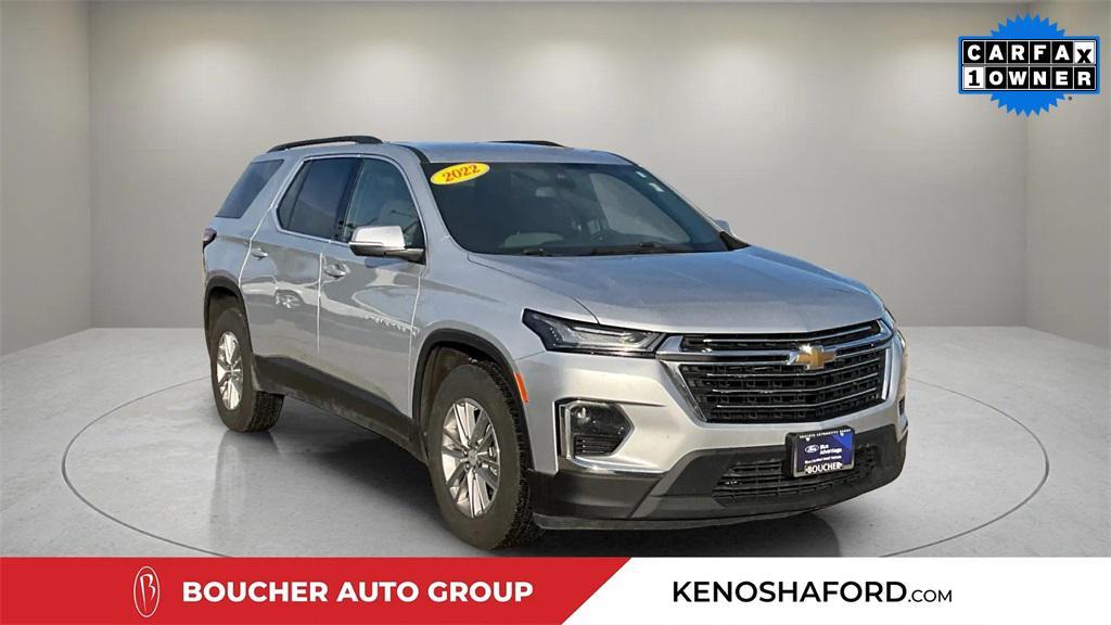 used 2022 Chevrolet Traverse car, priced at $22,472