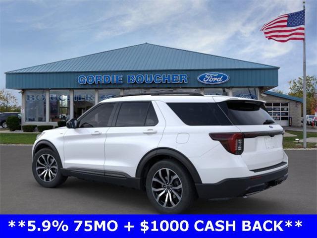 new 2025 Ford Explorer car, priced at $46,500