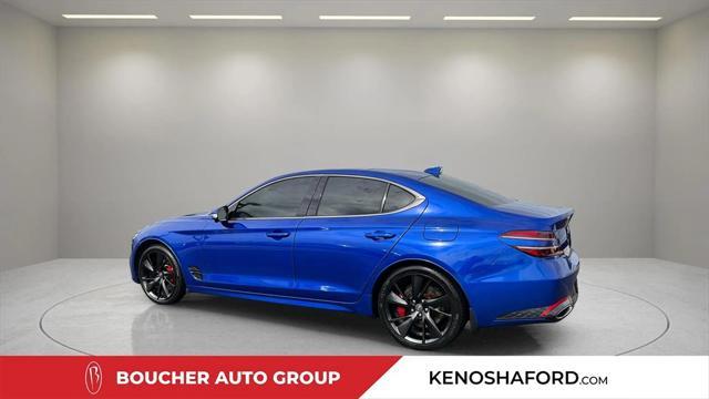 used 2023 Genesis G70 car, priced at $34,899