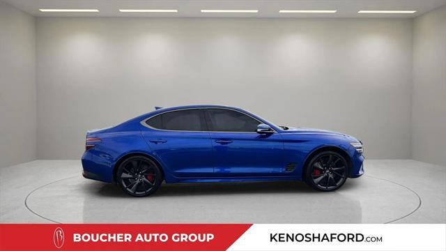 used 2023 Genesis G70 car, priced at $34,899