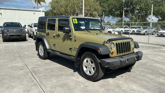 used 2013 Jeep Wrangler Unlimited car, priced at $14,999