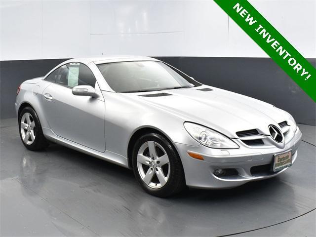 used 2007 Mercedes-Benz SLK-Class car, priced at $11,999