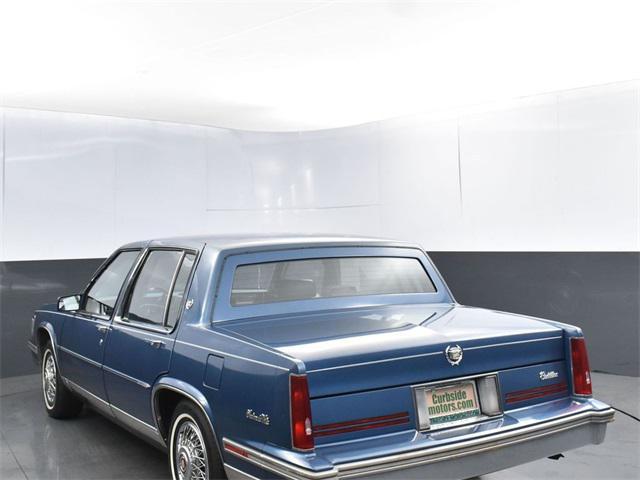 used 1987 Cadillac DeVille car, priced at $3,999