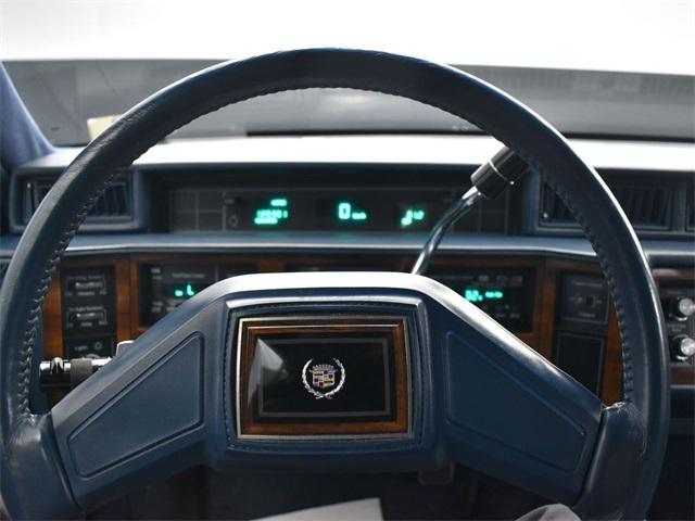 used 1987 Cadillac DeVille car, priced at $3,999