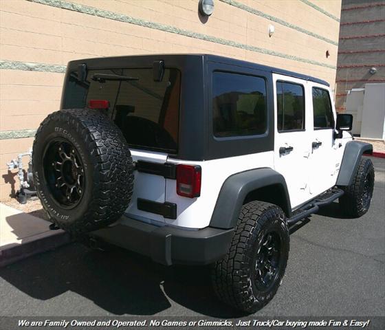 used 2018 Jeep Wrangler JK Unlimited car, priced at $21,995