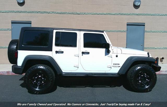 used 2018 Jeep Wrangler JK Unlimited car, priced at $21,995