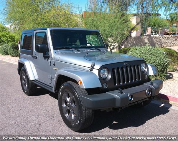 used 2017 Jeep Wrangler car, priced at $20,995