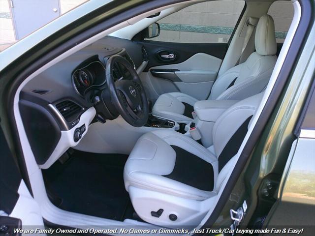 used 2021 Jeep Cherokee car, priced at $17,995