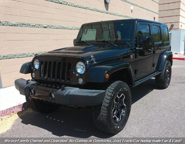 used 2015 Jeep Wrangler Unlimited car, priced at $20,995