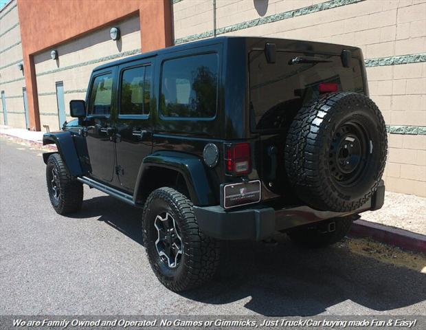 used 2015 Jeep Wrangler Unlimited car, priced at $20,995