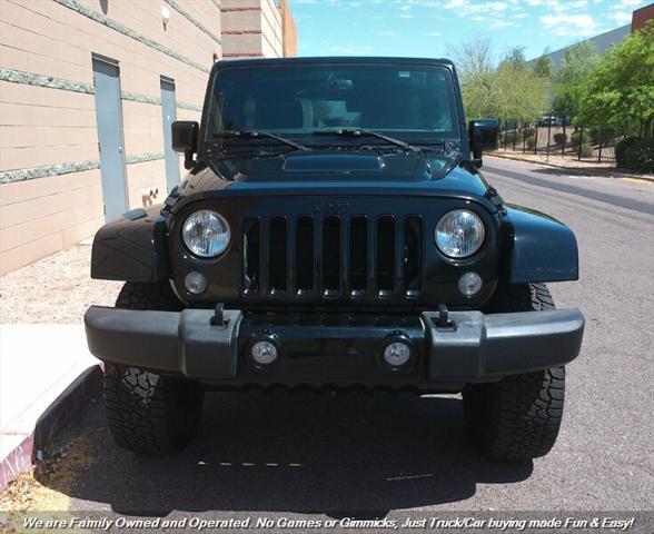 used 2015 Jeep Wrangler Unlimited car, priced at $20,995