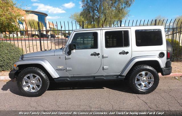 used 2015 Jeep Wrangler Unlimited car, priced at $21,995