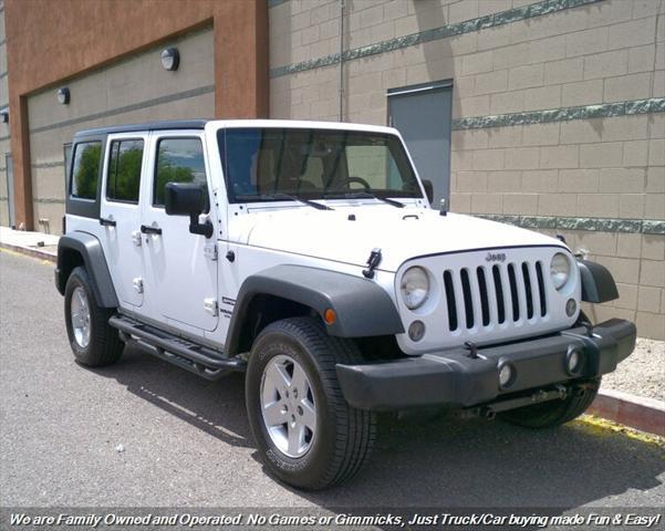 used 2014 Jeep Wrangler Unlimited car, priced at $17,995