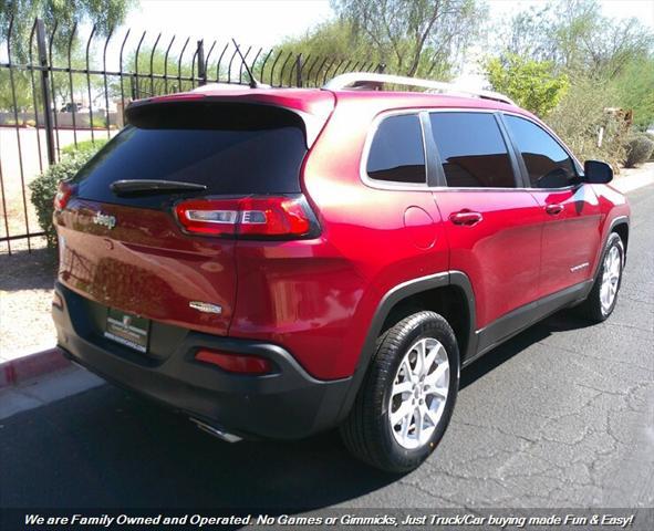 used 2015 Jeep Cherokee car, priced at $9,995