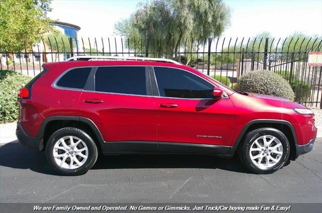 used 2015 Jeep Cherokee car, priced at $9,995