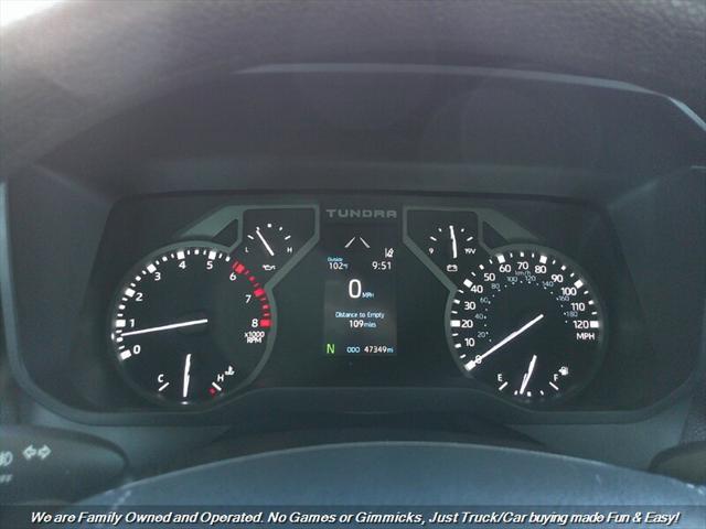 used 2022 Toyota Tundra car, priced at $33,995