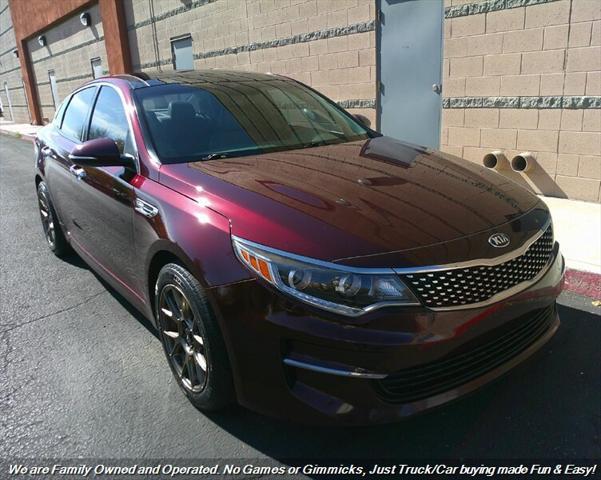 used 2016 Kia Optima car, priced at $12,495