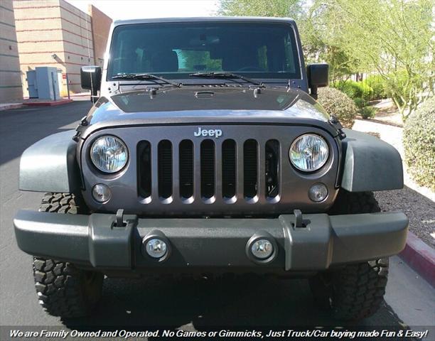 used 2017 Jeep Wrangler Unlimited car, priced at $23,995