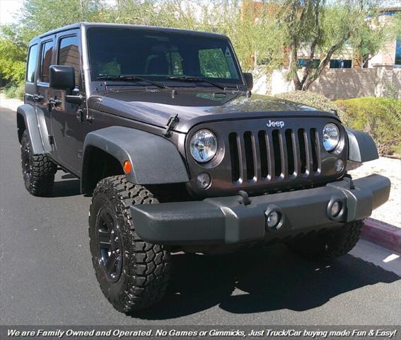 used 2017 Jeep Wrangler Unlimited car, priced at $23,995