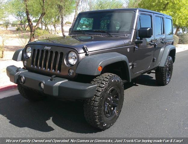 used 2017 Jeep Wrangler Unlimited car, priced at $23,995