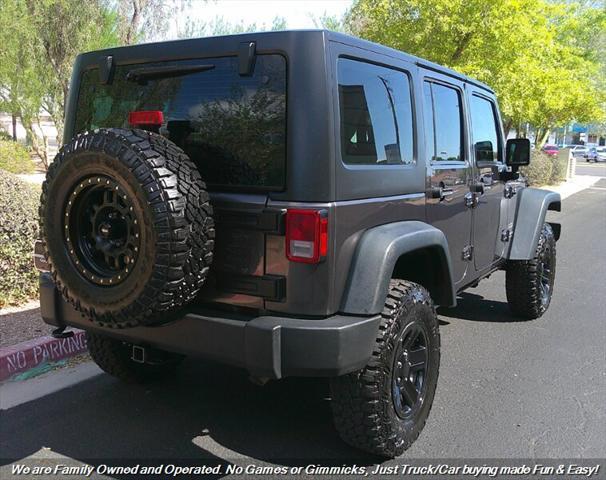 used 2017 Jeep Wrangler Unlimited car, priced at $23,995