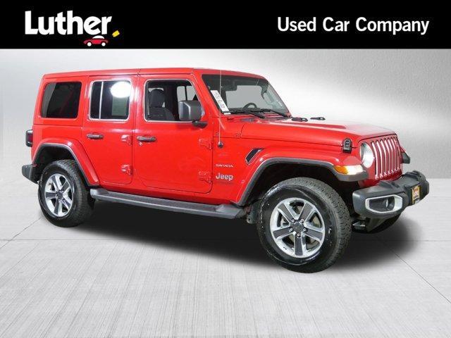 used 2021 Jeep Wrangler Unlimited car, priced at $27,000